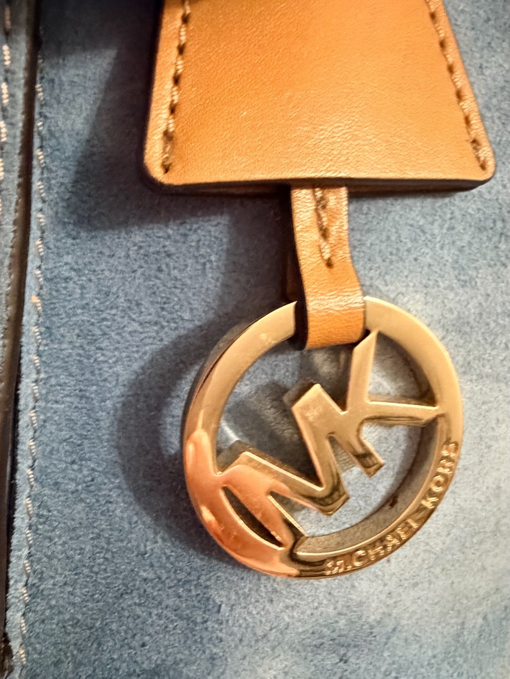 Michael Kors Romy Medium Suede Backpack - Picture 6 of 6